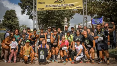 Atletas da Assessoria Esportiva "Valverde Corridas" que correram nos 21 e 10 km da 5D Ultramarathon