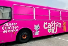 Castramóvel do programa Castra Mais RJ estacionado