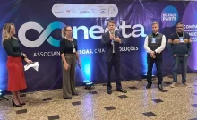 O presidente da Facerj discursando
