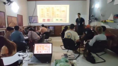 Moradores da Reserva do Aventureiro participam de aula do curso