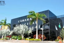 Fachada da Câmara Municipal de Itaguaí