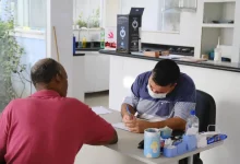 Morador de Mangaratiba realiza atendimento na USF