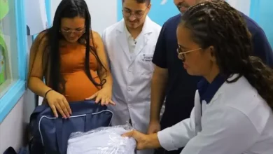 prefeito Luiz Cláudio Ribeiro e o vice-prefeito e secretário de Saúde, Lucas Venito