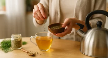 Chá de erva-doce: como preparar e usar para cólicas e ansiedade