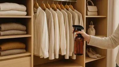 Como deixar o closet com cheiro de loja de roupa nova