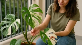 Costela-de-adão variegata perdendo a coloração branca? Entenda por quê