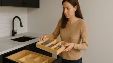 O que fazer se a gaveta de talheres estiver com cheiro ruim