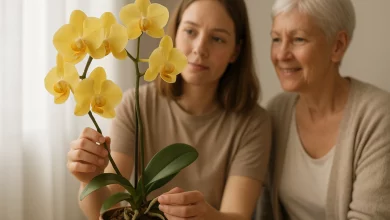 Orquídea amarelando as raízes Veja o que ajustar na drenagem