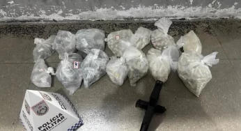 PM prende foragido e apreende grande quantidade de drogas em Itaguaí