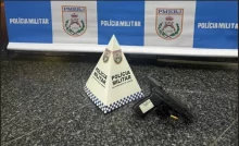 Pistola apreendida