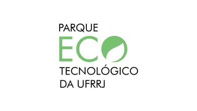 Loggo em verde e preto do Parque Ecotecnológico da UFRRJ