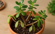 Planta jade 2 ações para recuperar folhas caídas ou enrugadas