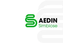 Identidade visual do programa AEDIN Simbiose