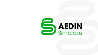 Identidade visual do programa AEDIN Simbiose