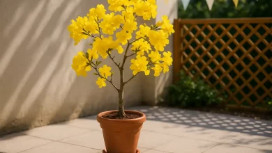 Ipê-amarelo em vaso floresce Veja o segredo da floração urbana