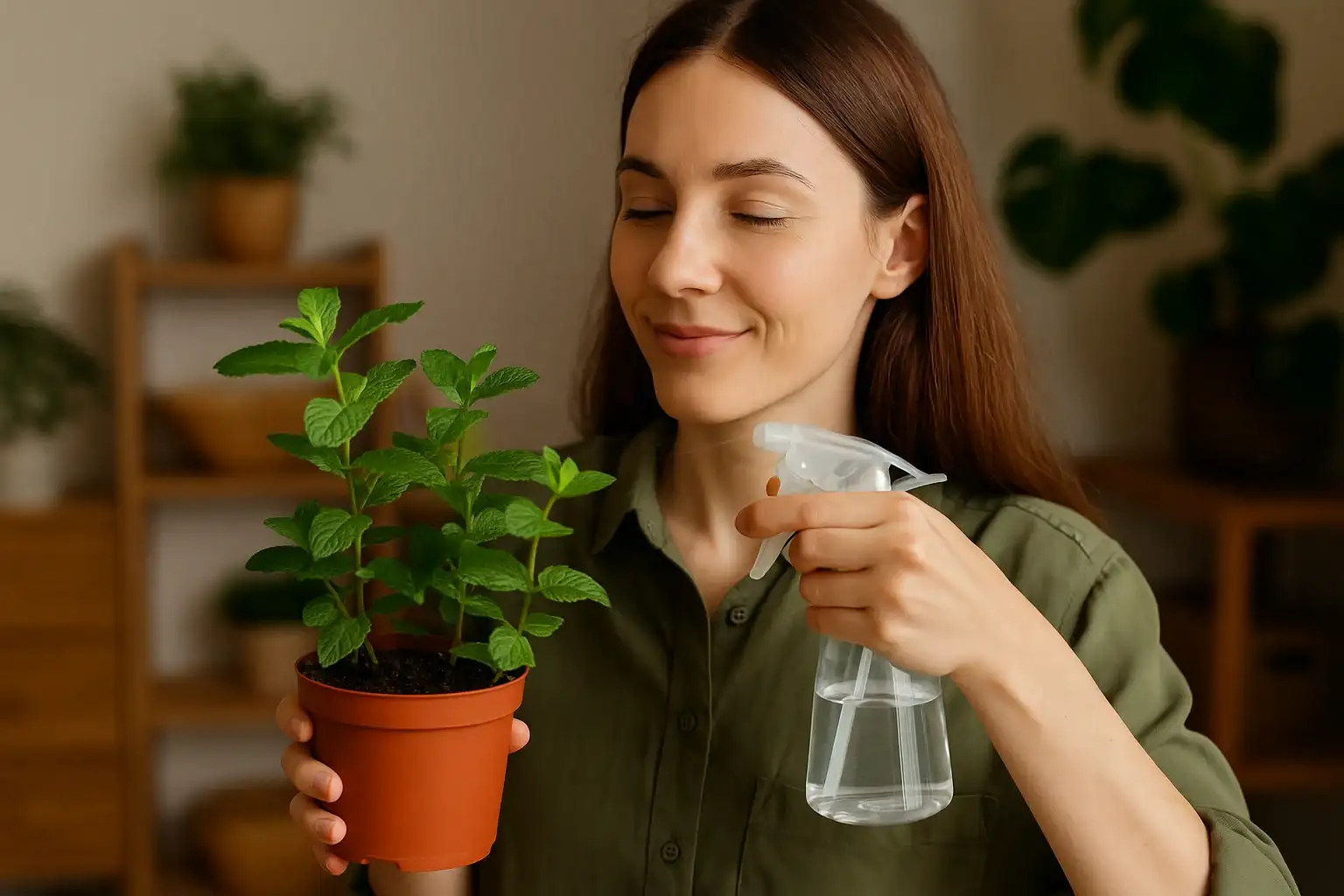 Por que a hortelã-pimenta é um excelente repelente natural