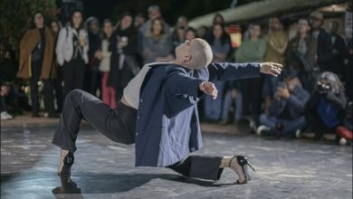 Apresentação no festival Dança em Trânsito