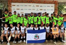 Atletas do núcleo esportivo da Secretaria de Esporte e Lazer