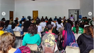 Moradores e representantes de comunidades quilombolas durante o VI Encontro Quilombola