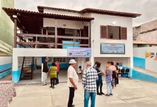 Fachada do Cras de Conceição de Jacareí