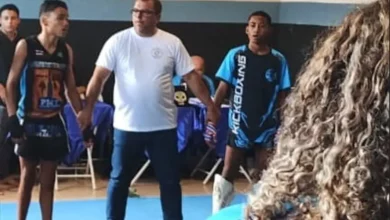 Atleta Miguel Miranda (E), da equipe Paulo Marreta Team