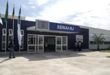 Fachada do Senai Itaguaí