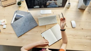 Alunos estudam no modo de ensino a distância