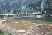 Sistema de captação de água da Serra do Piloto, em Mangaratiba