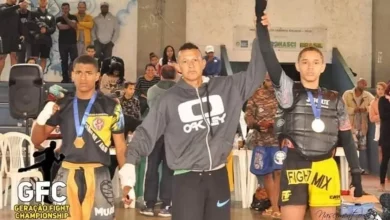 Lutadores durante uma das disputas do Geração Fight Championship na última edição