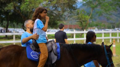 Polo de Equoterapia é reinaugurado no Horto Municipal, ampliando atendimentos e incluindo idosos (FOTO: JONATHAN ABADE).