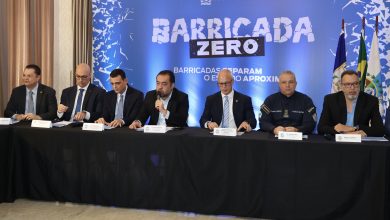 Operação Barricada Zero foi anunciada em cerimônia no Palácio da Guanabara (FOTO: REPRODUÇÃO/ROGÉRIO SANTANA).