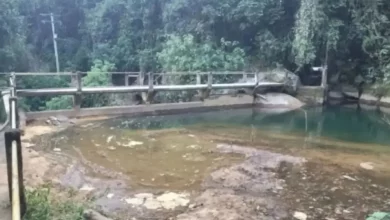 Estrutura de captação do Sistema Serra do Piloto