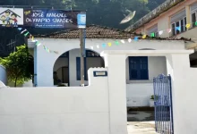 Sede do Instituto José Miguel, no Centro de Mangaratiba