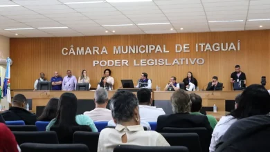 Sessão ordinária na Câmara Municipal de Itaguaí