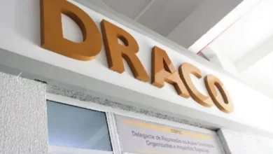 Fachada da Draco, unidade da Polícia Civil no Rio