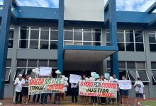 Moradores protestam em Itaguaí após morte de adolescente por picada de cobra (FOTO: RICHARD CARRASCO).