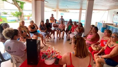 Encontro do núcleo da 3ª idade de Muriqui