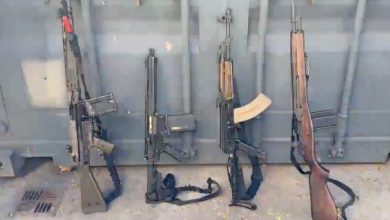 Fuzis e armas de longo alcance apreendidos pelas polícias Civil e Militar durante operações