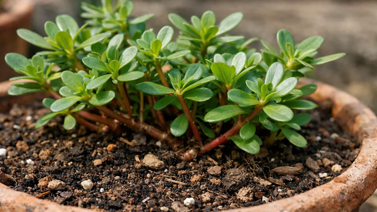 Portulaca sem flores Os 5 tipos de solo que fazem a planta crescer só em folhas