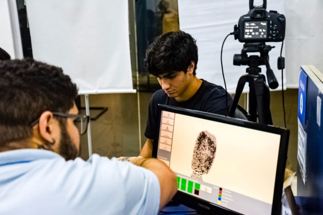 Atendimento em posto do Detran