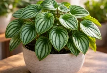 Antes que perca contraste 3 ajustes na luminosidade da peperômia-melancia mantêm folhas mais marcadas e vibrantes