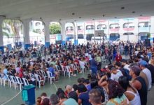 Quadra do Ciepe lotada