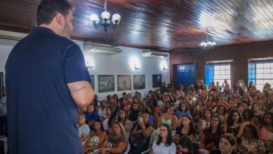 Prefeito Luiz Cláudio discursou durante a cerimônia
