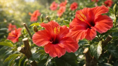 Cortes mal feitos reduzem o hibisco — 4 podas cirúrgicas multiplicam flores no verão