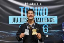 João Victor Venturi exibe as medalhas de ouro (até 85kg) e prata (Absoluto)