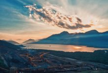 Imagem panorâmica do Porto Sudeste
