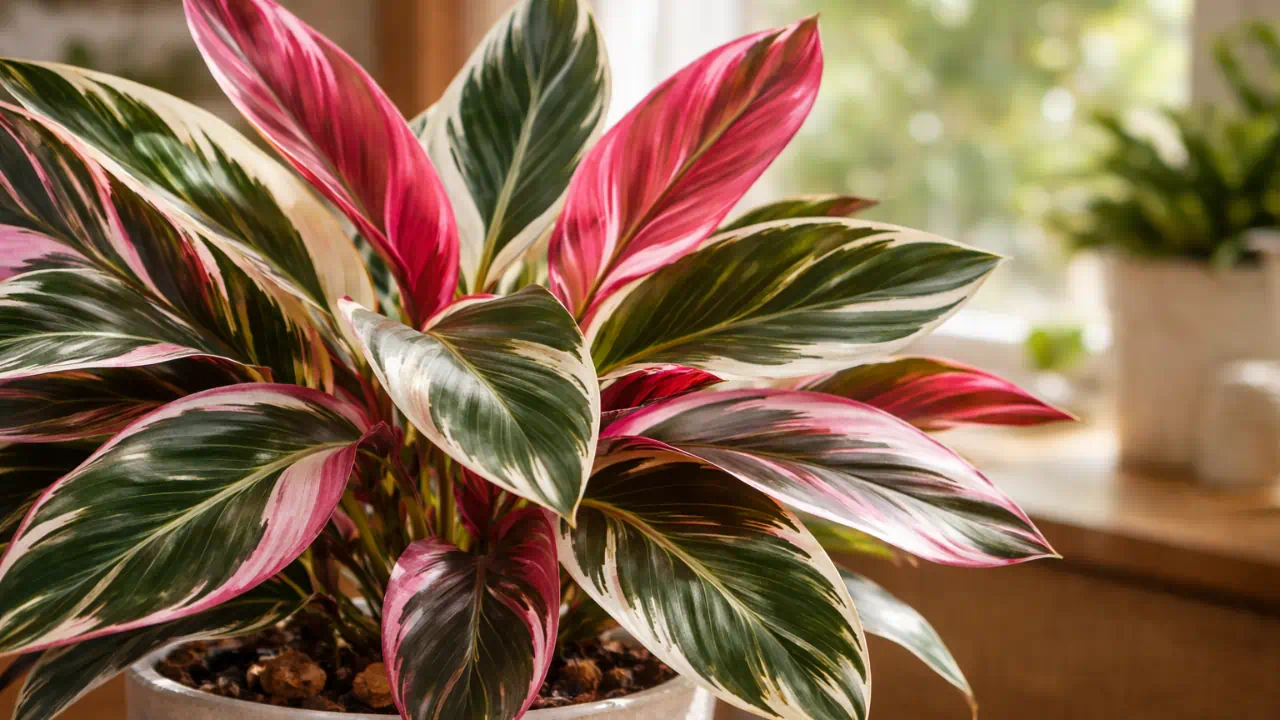 Poucos cultivadores notam, mas a stromanthe perde cor quando a umidade cai demais
