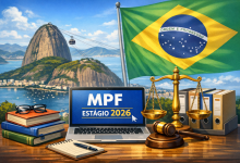 Arte do Processo seletivo de estagiários do MPF 2026