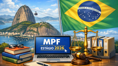 Arte do Processo seletivo de estagiários do MPF 2026