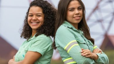 Jovens aprendizes da Vale